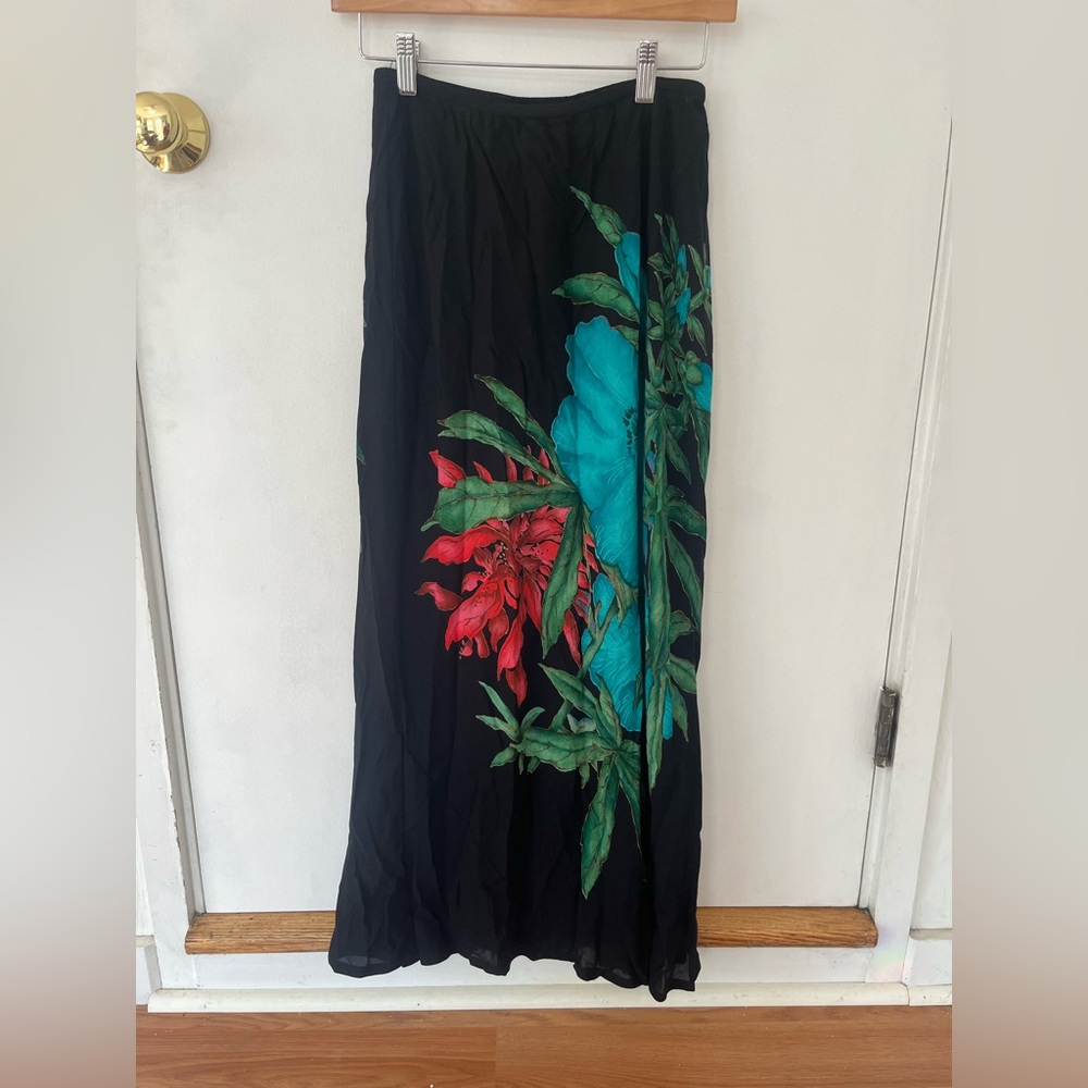 Carole Little floral skirt